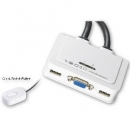2-Port KVM VGA-USB-Audio