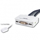2-Port KVM DVI-USB-Audio