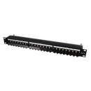 24-Port Patch Panel 19"/1 HE