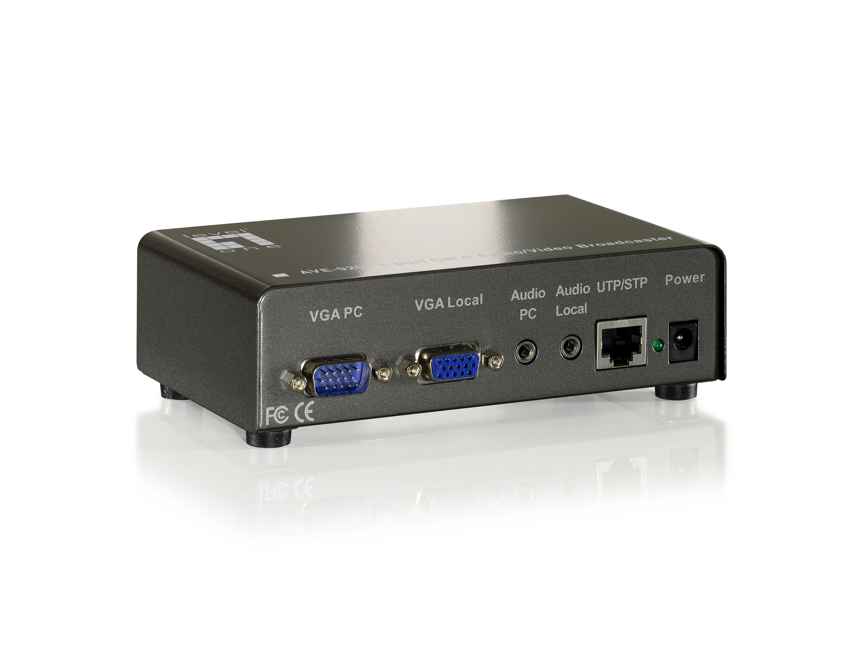 1-Port Cat.5 Audio/Video Sender – Bild 4