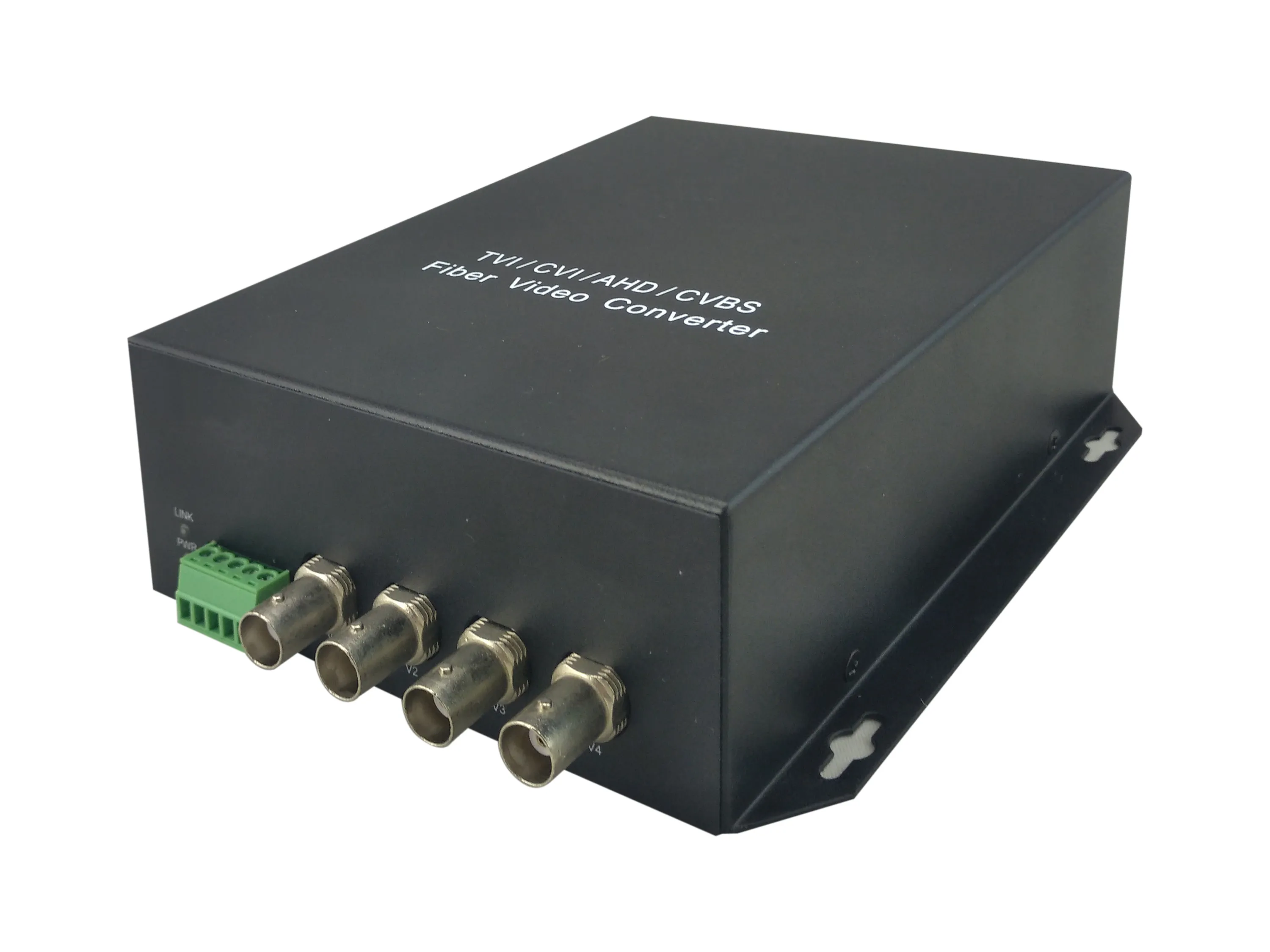 4-Channel BNC over Glasfaser Extender Kit, 20km