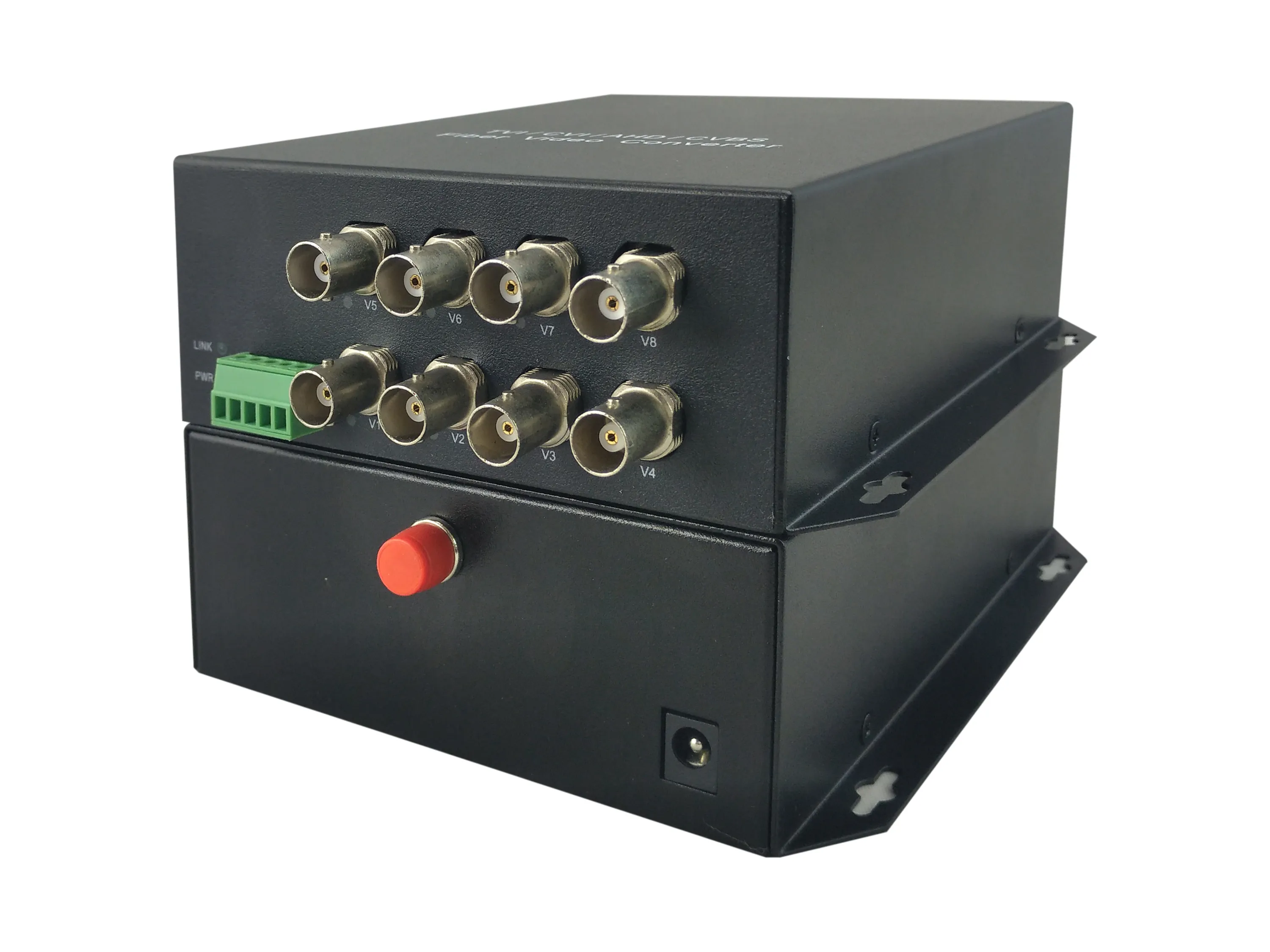 8-Channel BNC over Glasfaser Extender Kit, 20km – Bild 7