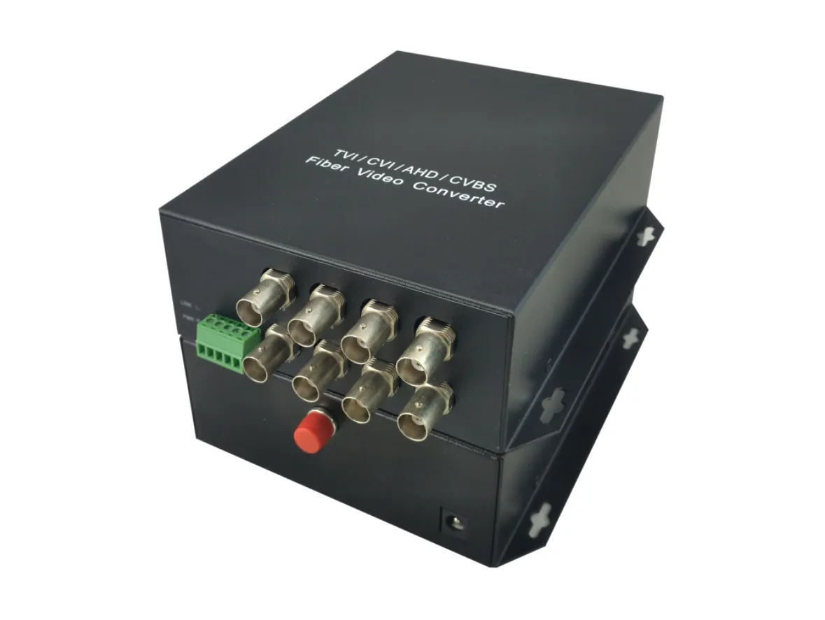 8-Channel BNC over Glasfaser Extender Kit, 20km – Bild 11