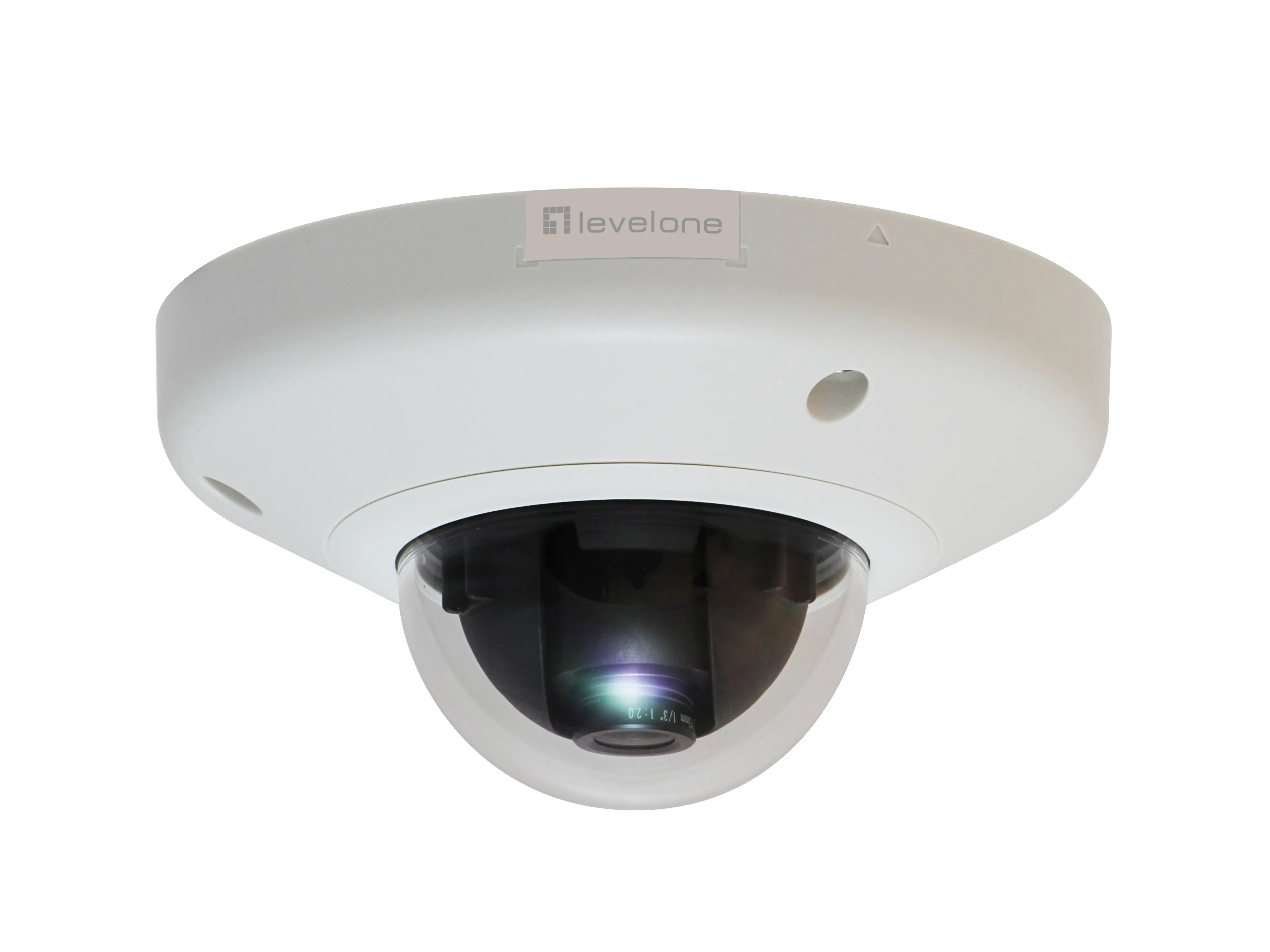 Fixed Dome IP Netzwerk Kamera, 3-Megapixel, 802.3af PoE, Vandalproof – Bild 2
