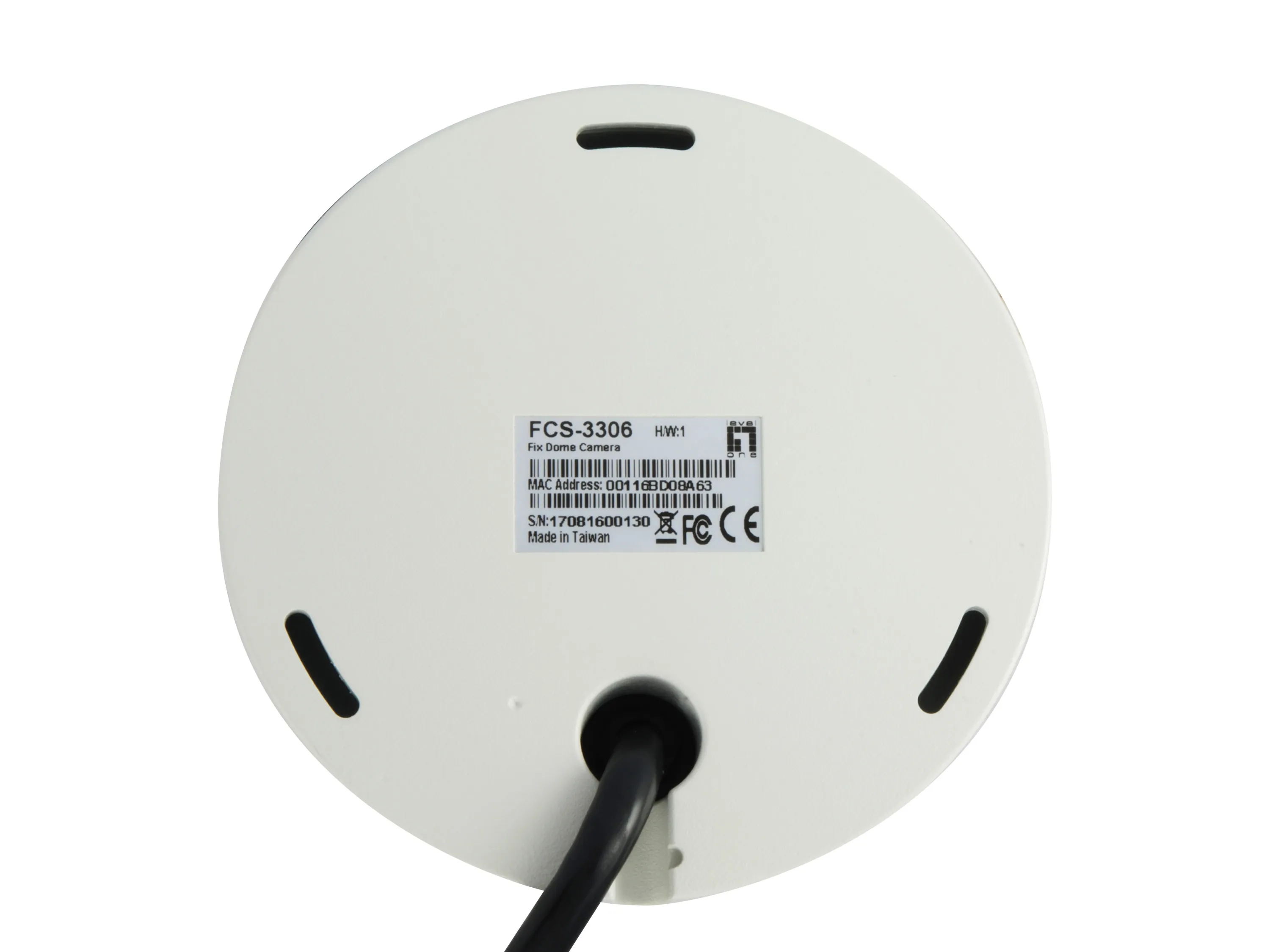 Fixed Dome IP Netzwerk Kamera, H.265/264, 3-Megapixel, 802.3af PoE, IR LEDs, Innenbereich/Außenbereich, Vandalproof – Bild 11