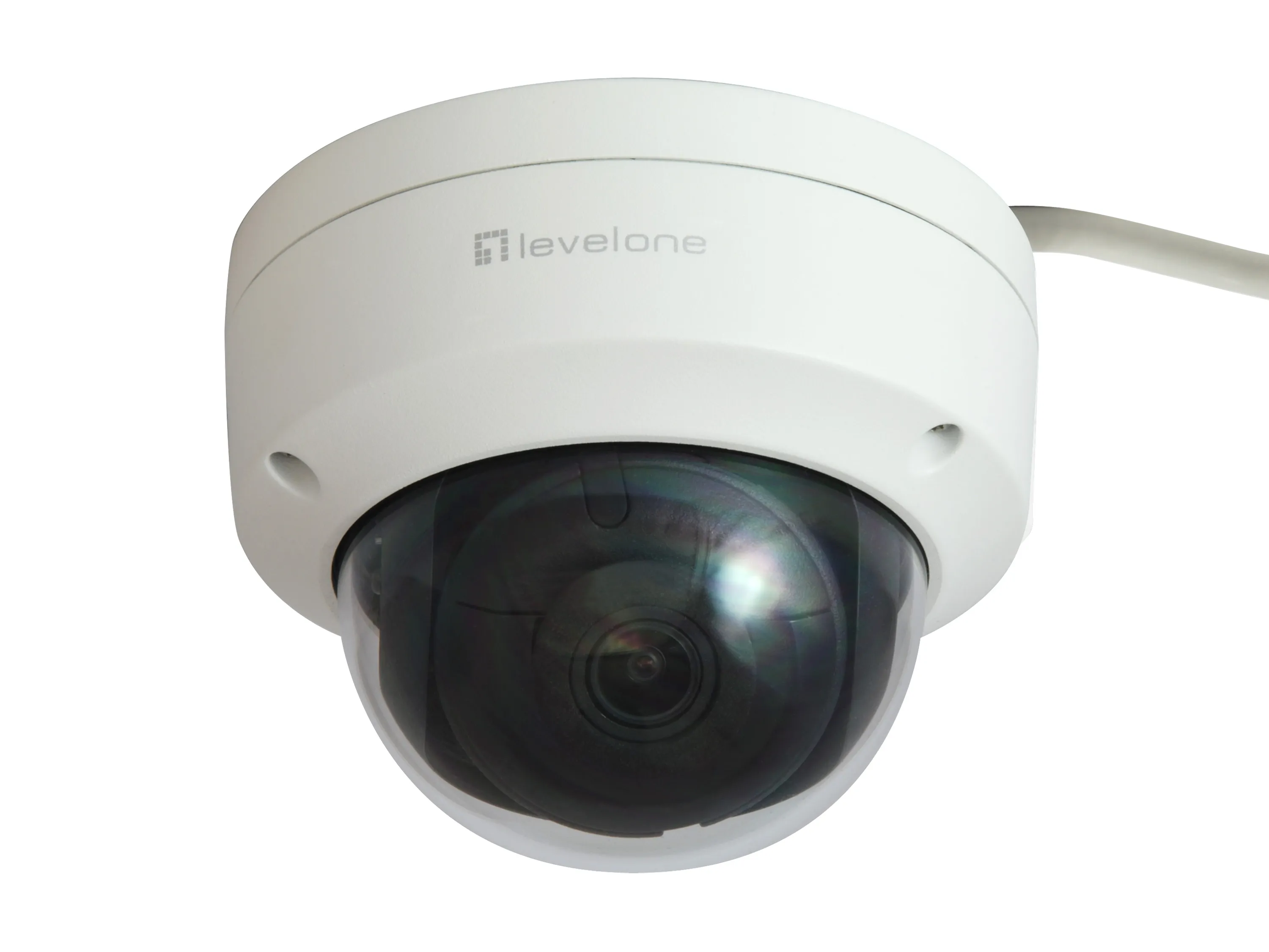 Fixed Dome IP Netzwerk Kamera, H.265/264, 3-Megapixel, 802.3af PoE, IR LEDs, 4.3X optisch Zoom – Bild 5