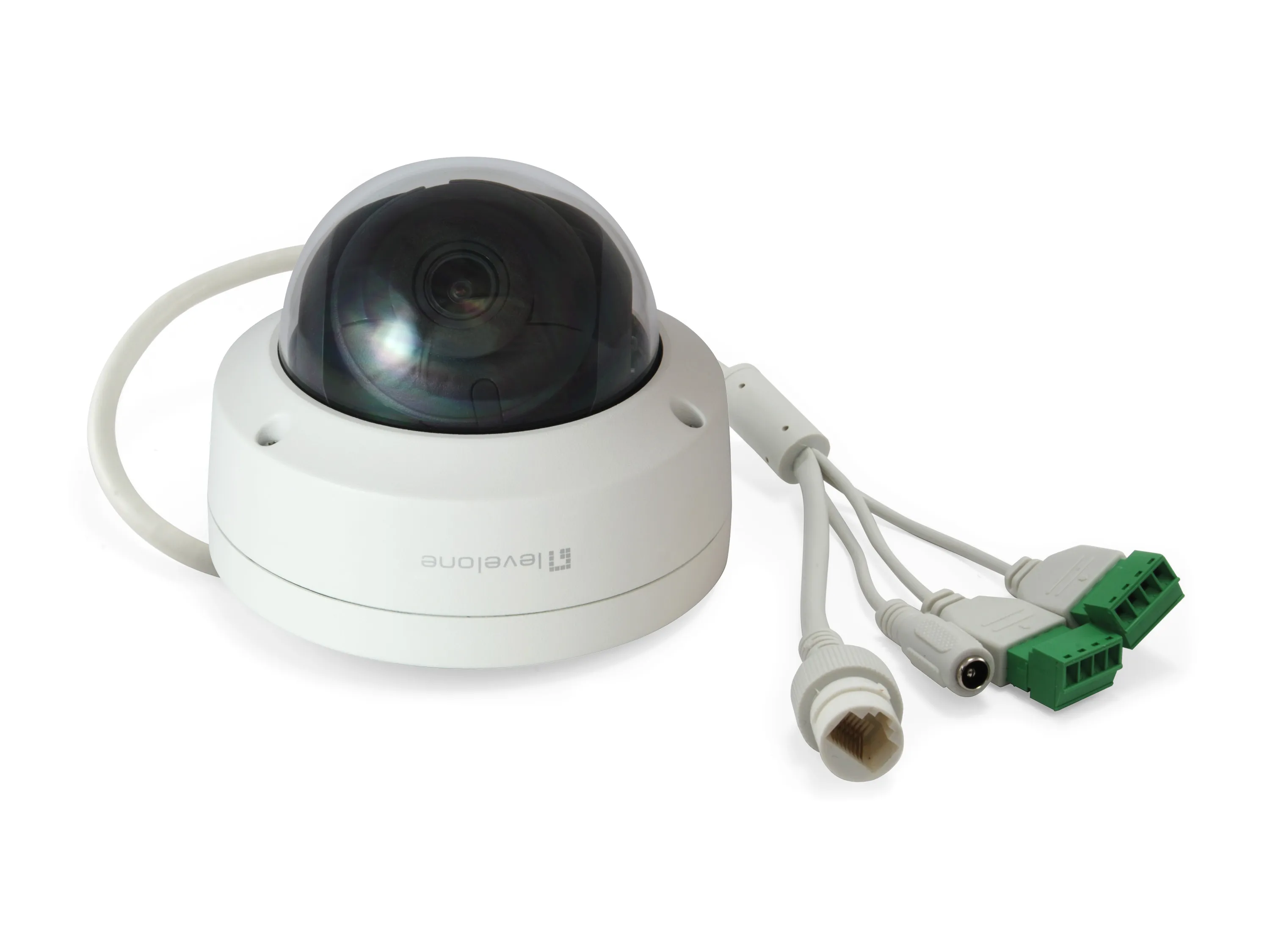 GEMINI Fixed Dome IP Netzwerk Kamera, 6-Megapixel, H.265, 802.3af PoE, IR LEDs, Innenbereich/Außenbereich – Bild 3