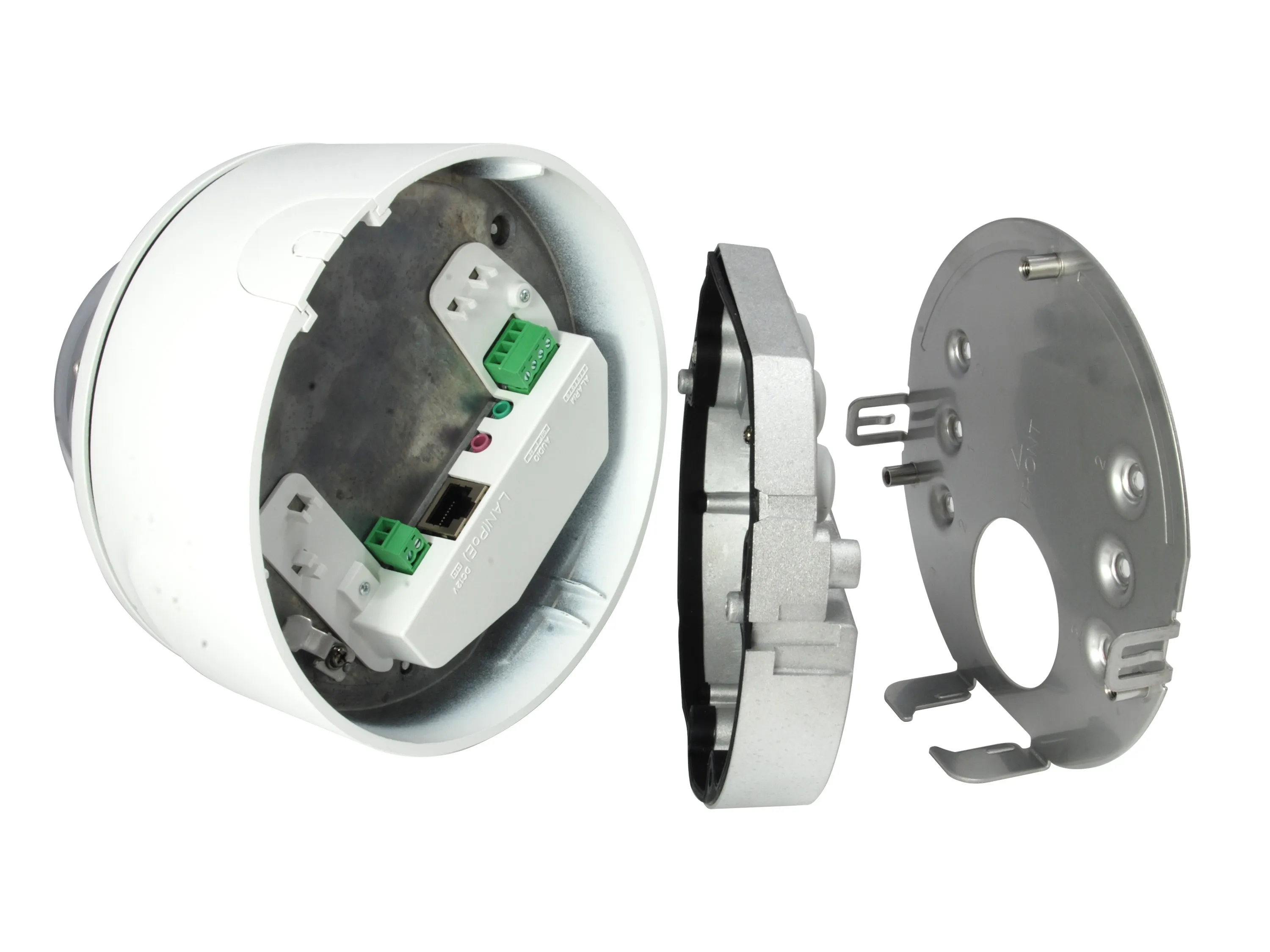 Fixed Dome IP Netzwerk Kamera, 2-Megapixel, H.265/264, 4.3X optisch Zoom, two-way Audio, IR LEDs, 802.3af PoE, Vandalproof, Innenbereich/Außenbereich – Bild 11