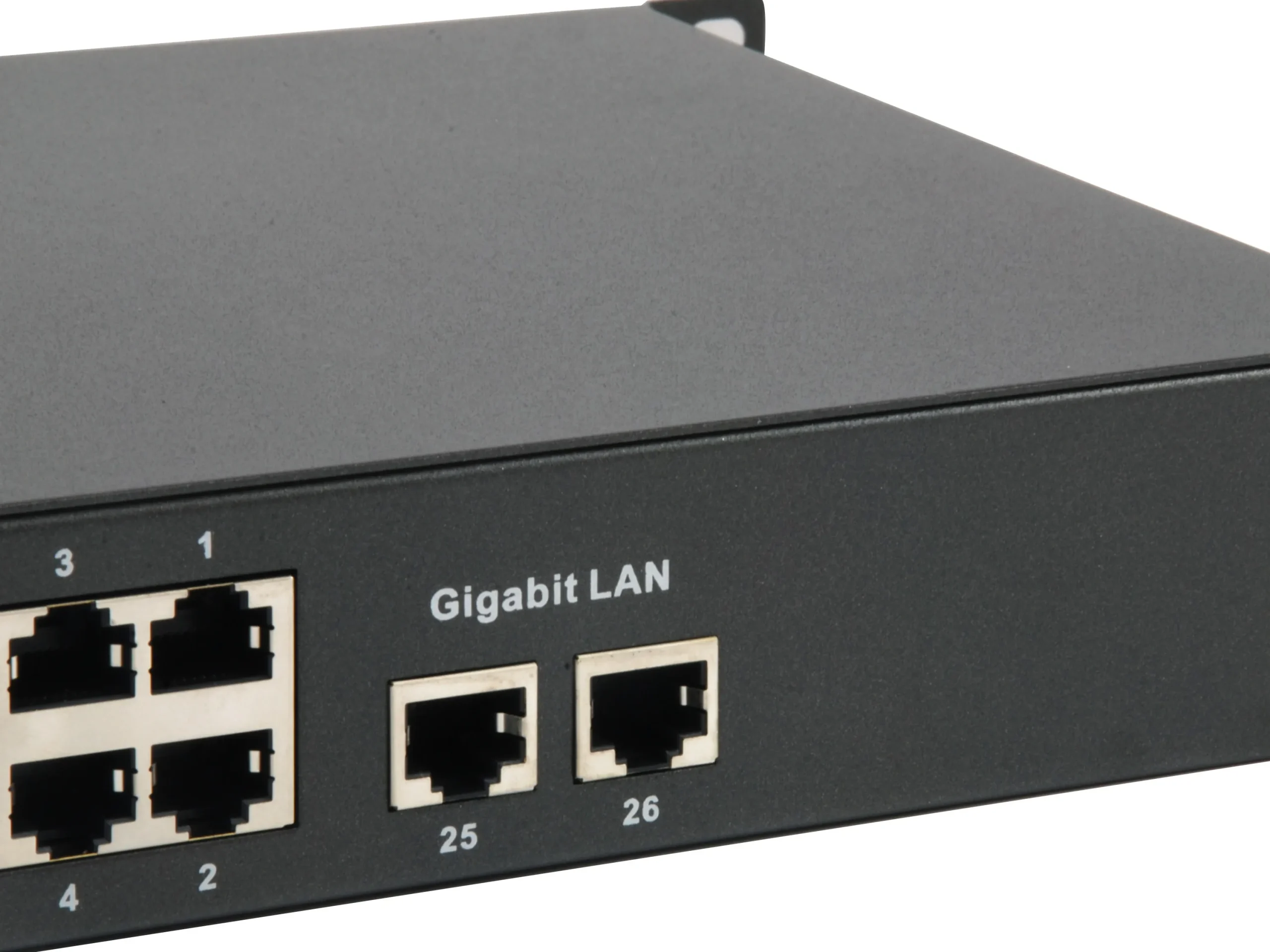 FGP-2601W150, 26-Port Fast Ethernet PoE Switch, 2 x Gigabit RJ45, 802.3af/bei PoE, 24-Port PoE Ausgänge, 150W Leistungsbudget – Bild 9