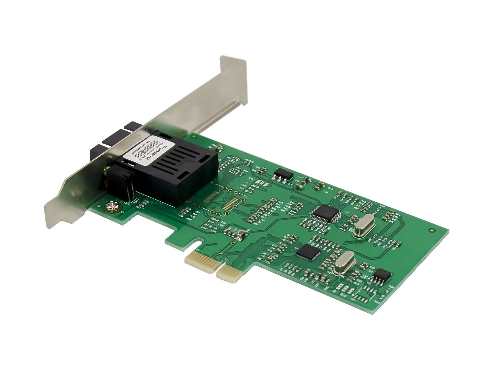 FNC-0115 Fast Ethernet Glasfaser PCIe-x1 Netzwerkkarte, 1 x Multimode SC Anschluss, niedrig Profile Halterung inklusive – Bild 3