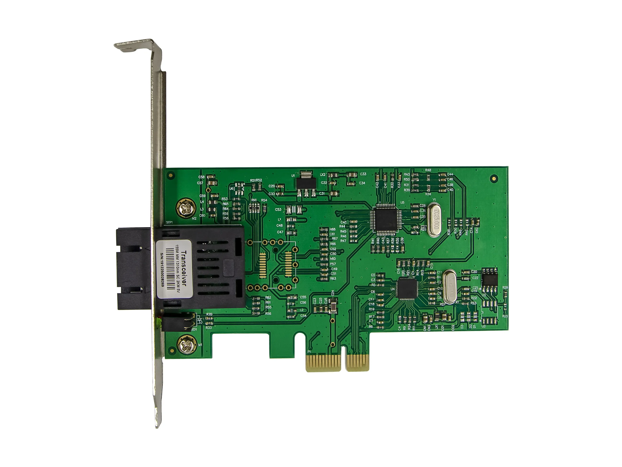FNC-0115 Fast Ethernet Glasfaser PCIe-x1 Netzwerkkarte, 1 x Multimode SC Anschluss, niedrig Profile Halterung inklusive – Bild 7