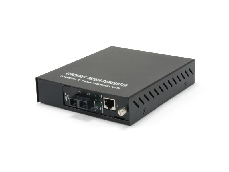 FVM-1220 RJ45 zu SC Managed Fast Ethernet
Medienkonverter, Singlemode-Glasfaser, 1310nm, 20km