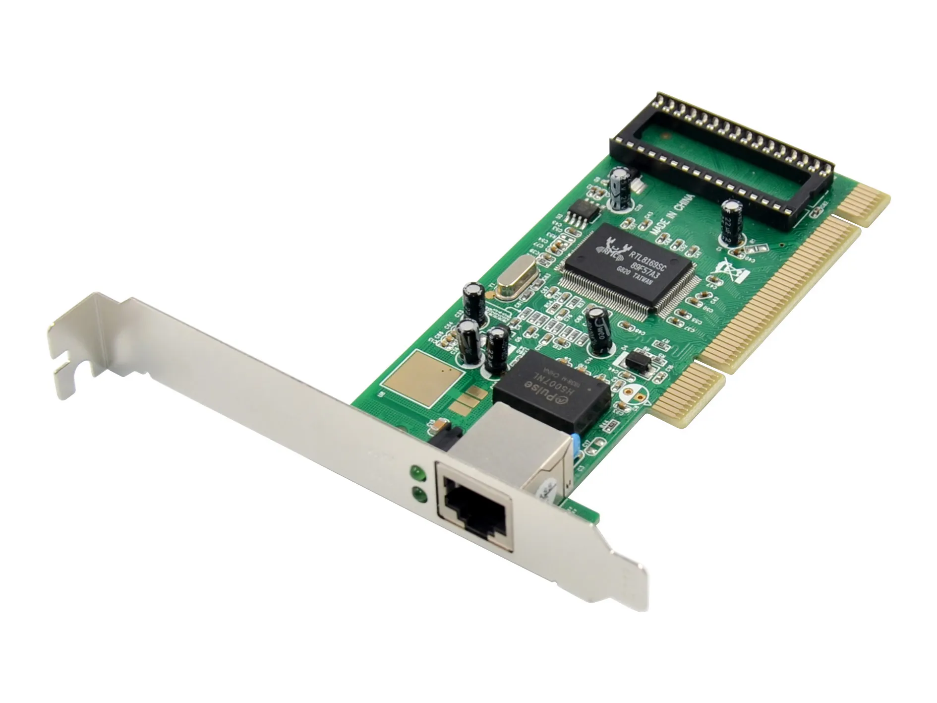 GNC-0105T Gigabit PCI Netzwerkkarte, 1 x RJ45, niedrig Profile Halterung inklusive