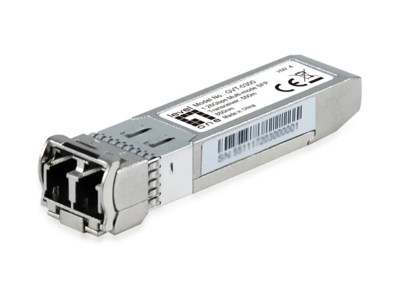 1.25Gbps Multimode SFP Transceiver, 550m, 850nm