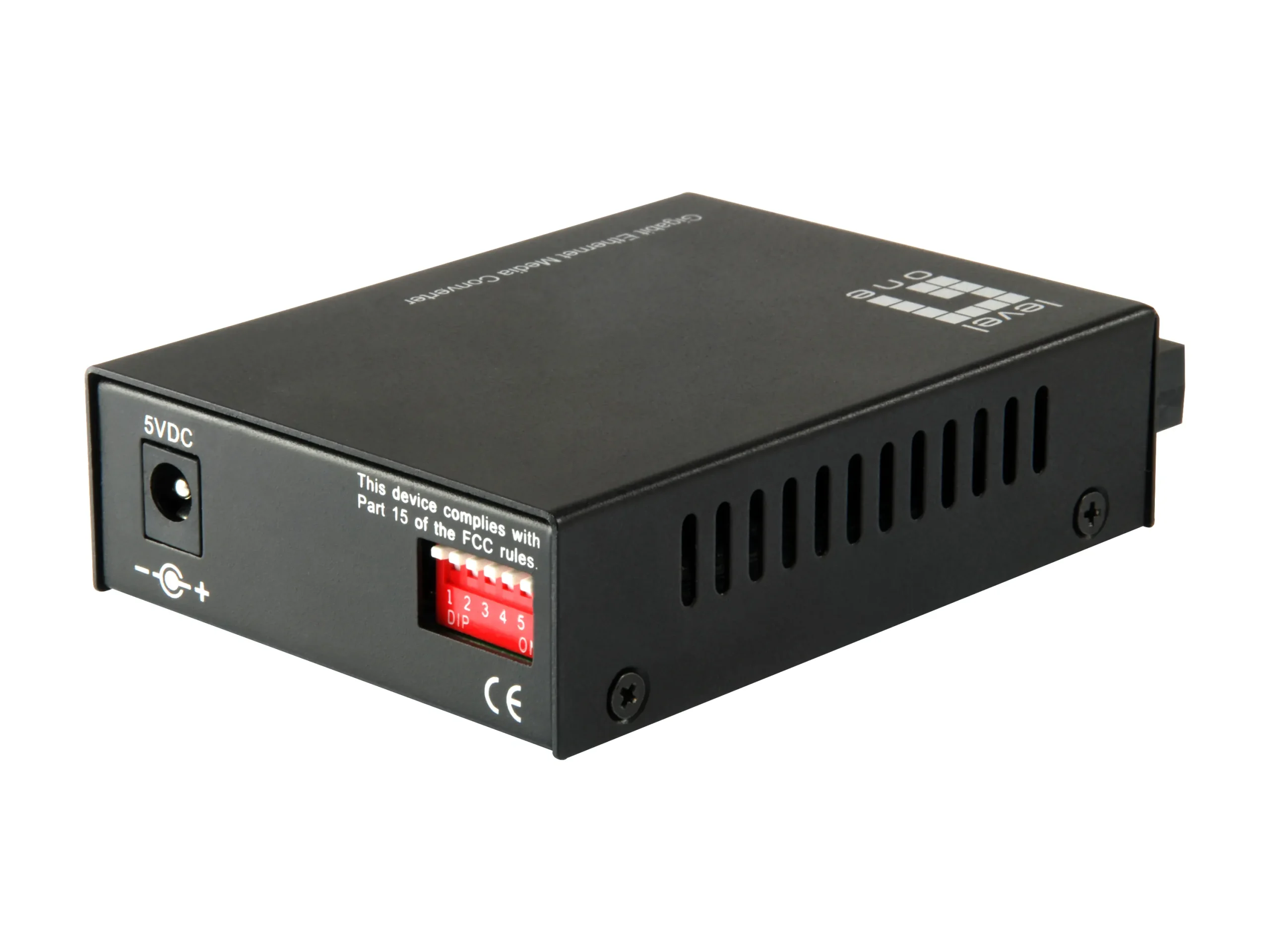 GVT-2002, RJ45 zu SC Gigabit Medienkonverter, Singlemode-Glasfaser, 1310nm, 20km – Bild 3
