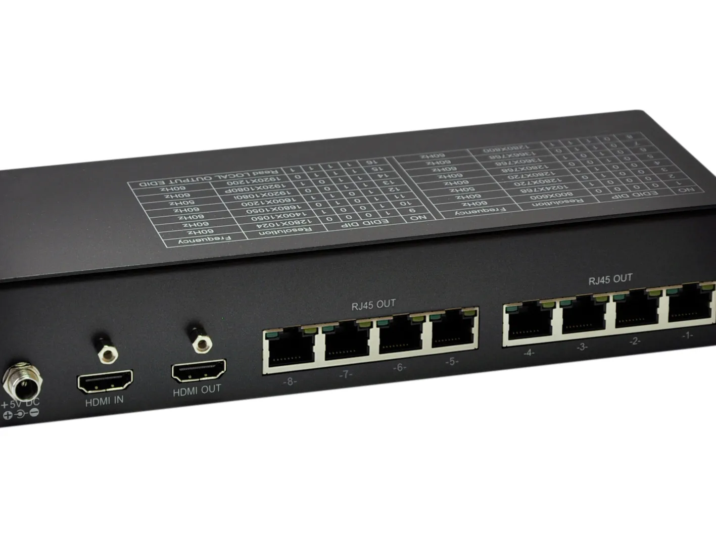 HDMI over Cat.5 Sender, 300m, 8 Channel Ausgänge – Bild 9