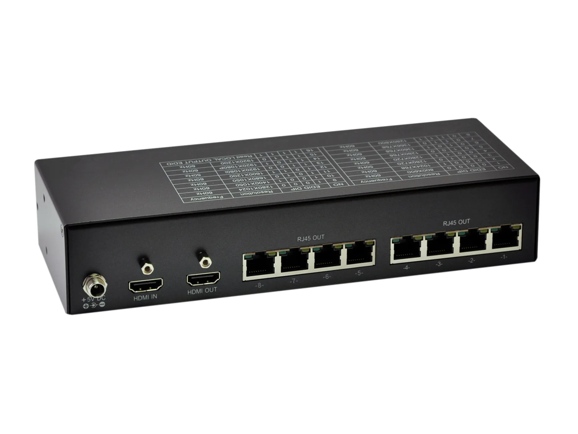 HDMI over Cat.5 Sender, 300m, 8 Channel Ausgänge – Bild 11