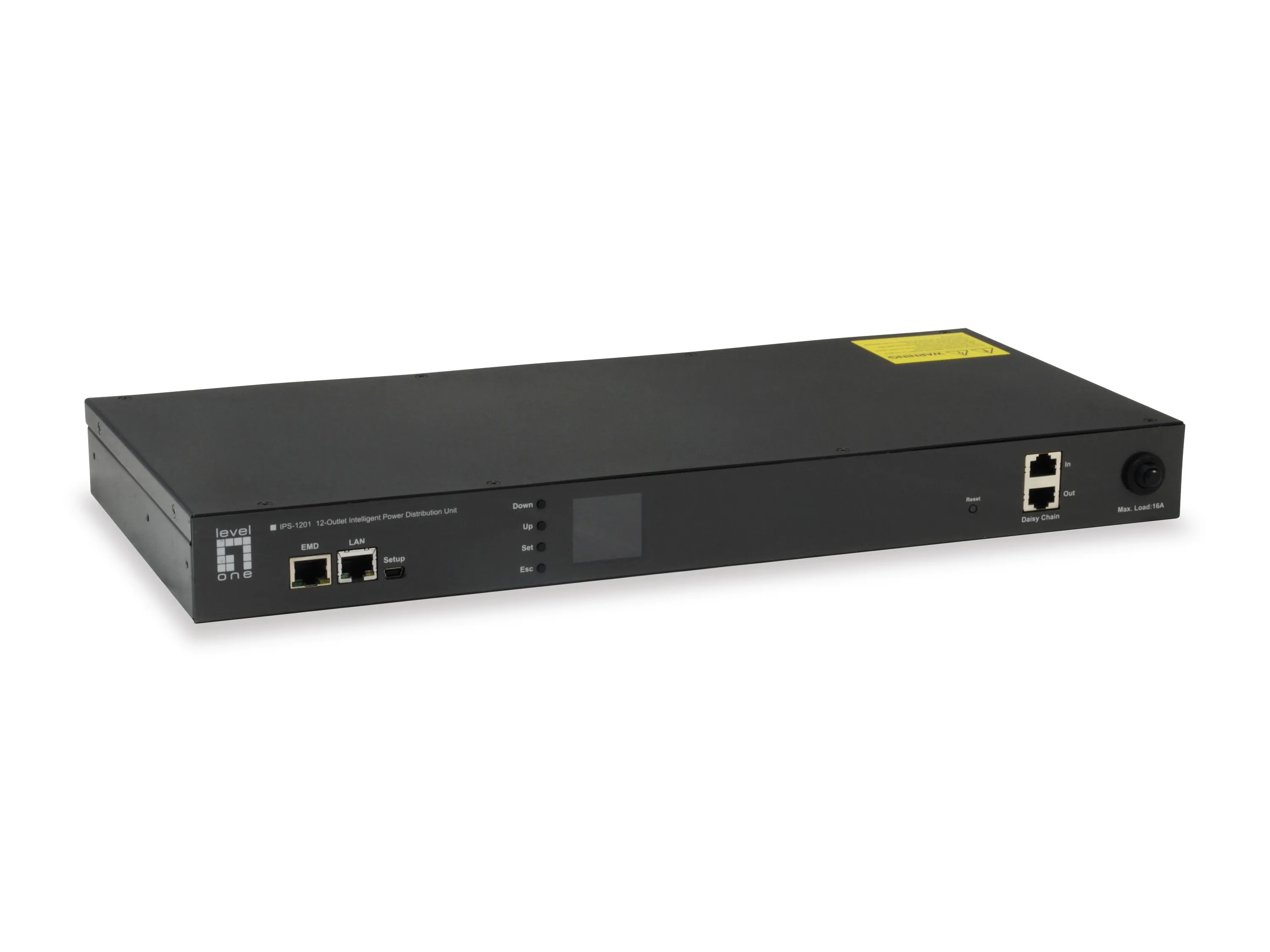 12-Outlet Intelligent Leistung Distribution Unit, 12* IEC-320-C13 Ausgangsstrom
200~240VAC ipuut