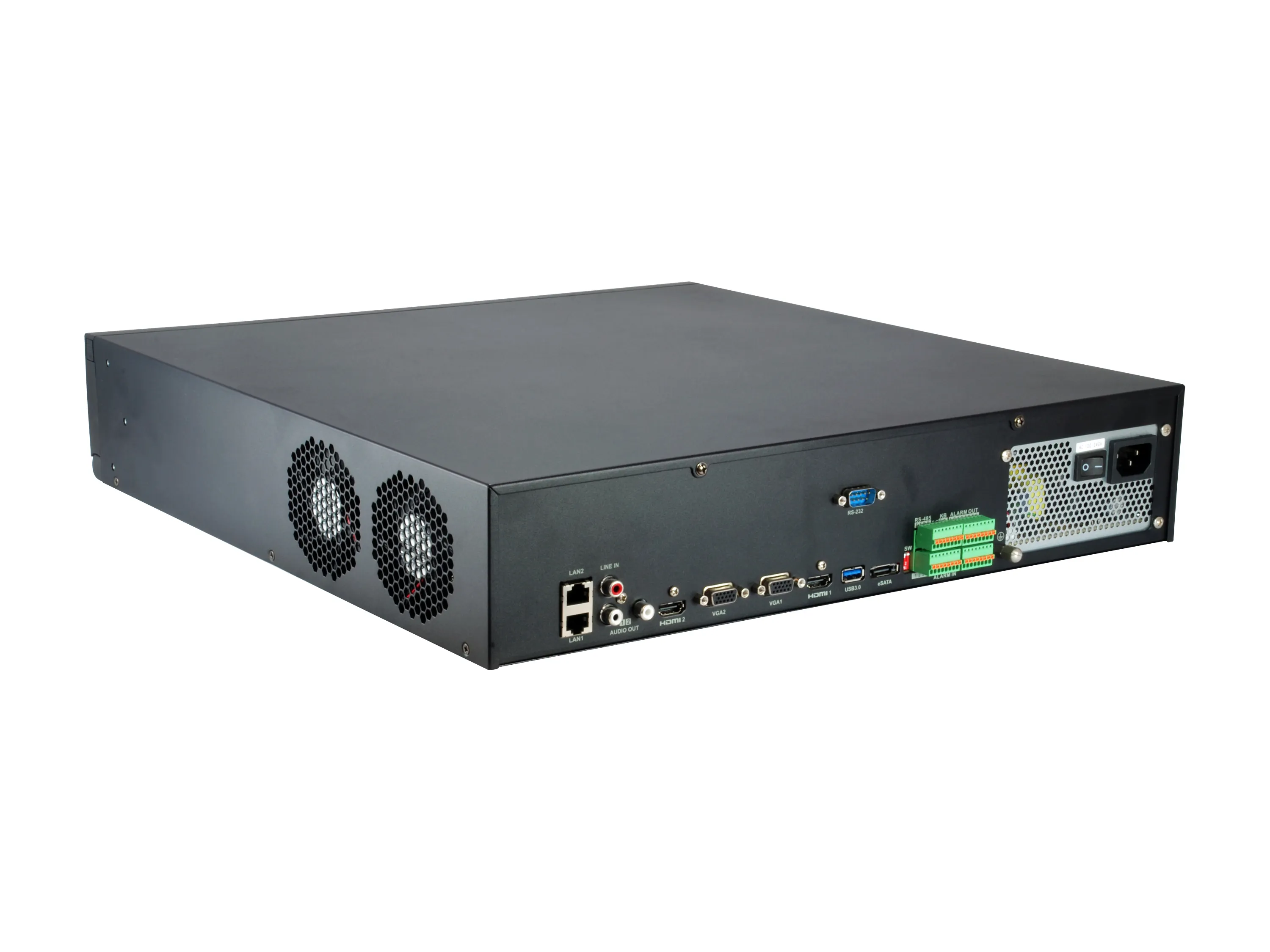 GEMINI 64-Channel Netzwerk Video Recorder, RAID, H.265, HDMI, VGA – Bild 3