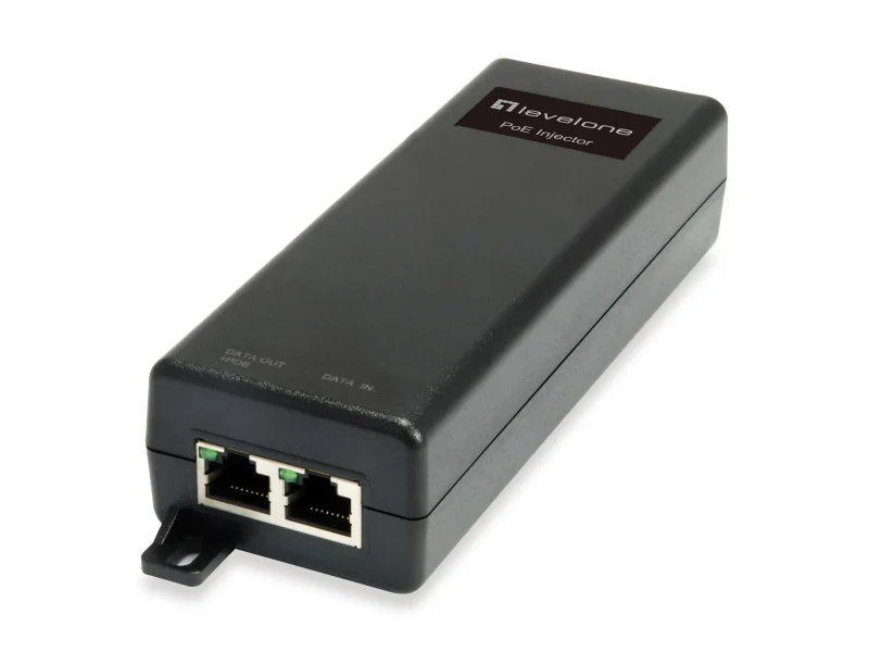 Gigabit PoE Injector, 802.3at/af PoE, 30W