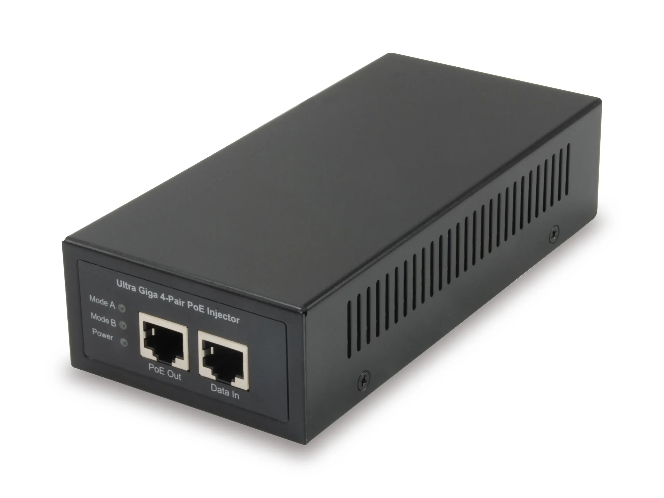 Gigabit PoE Injector, 60W, 802.3at/af PoE