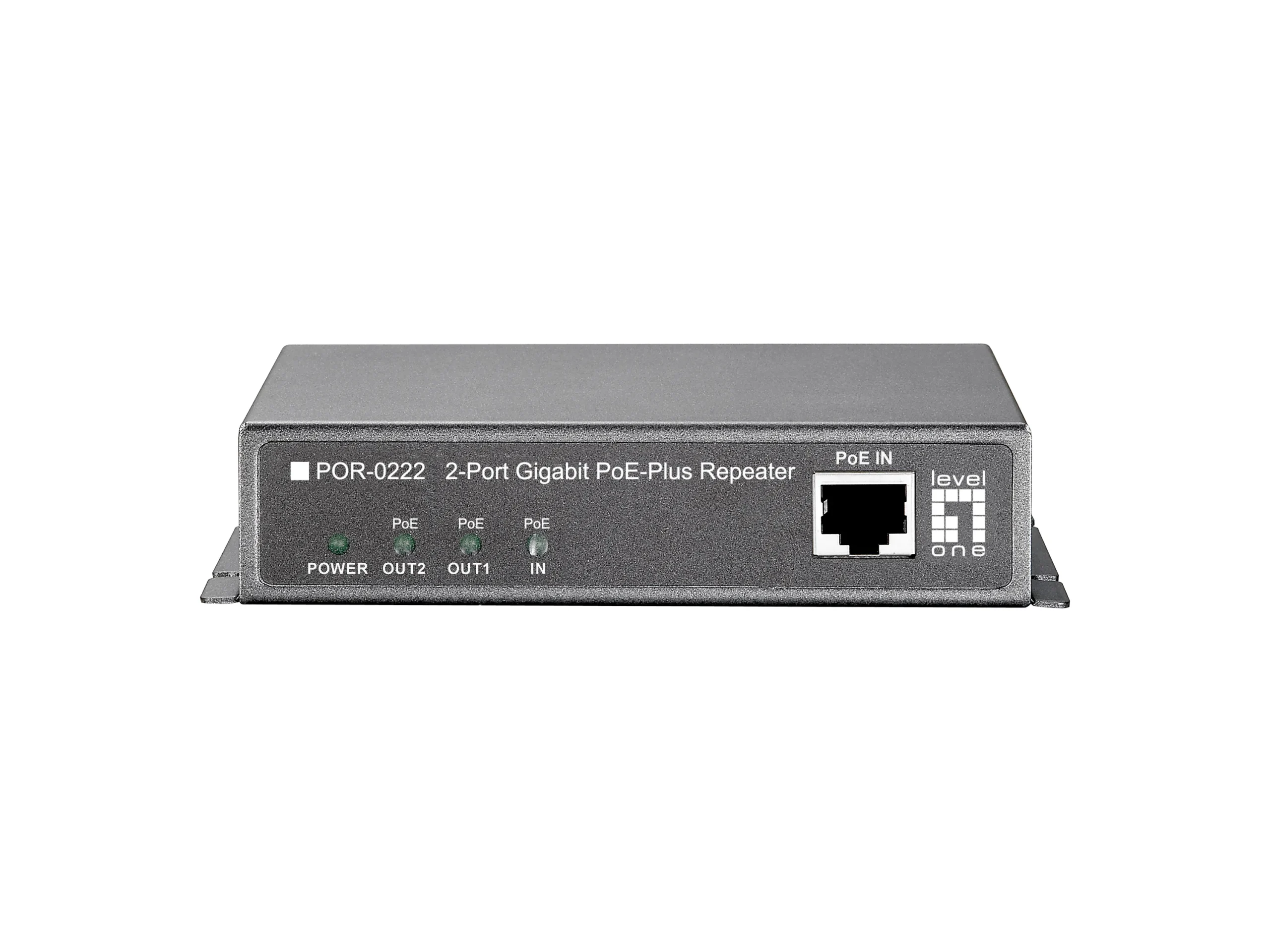 Gigabit PoE Repeater, Cascadable, 2 PoE Ausgänge – Bild 3