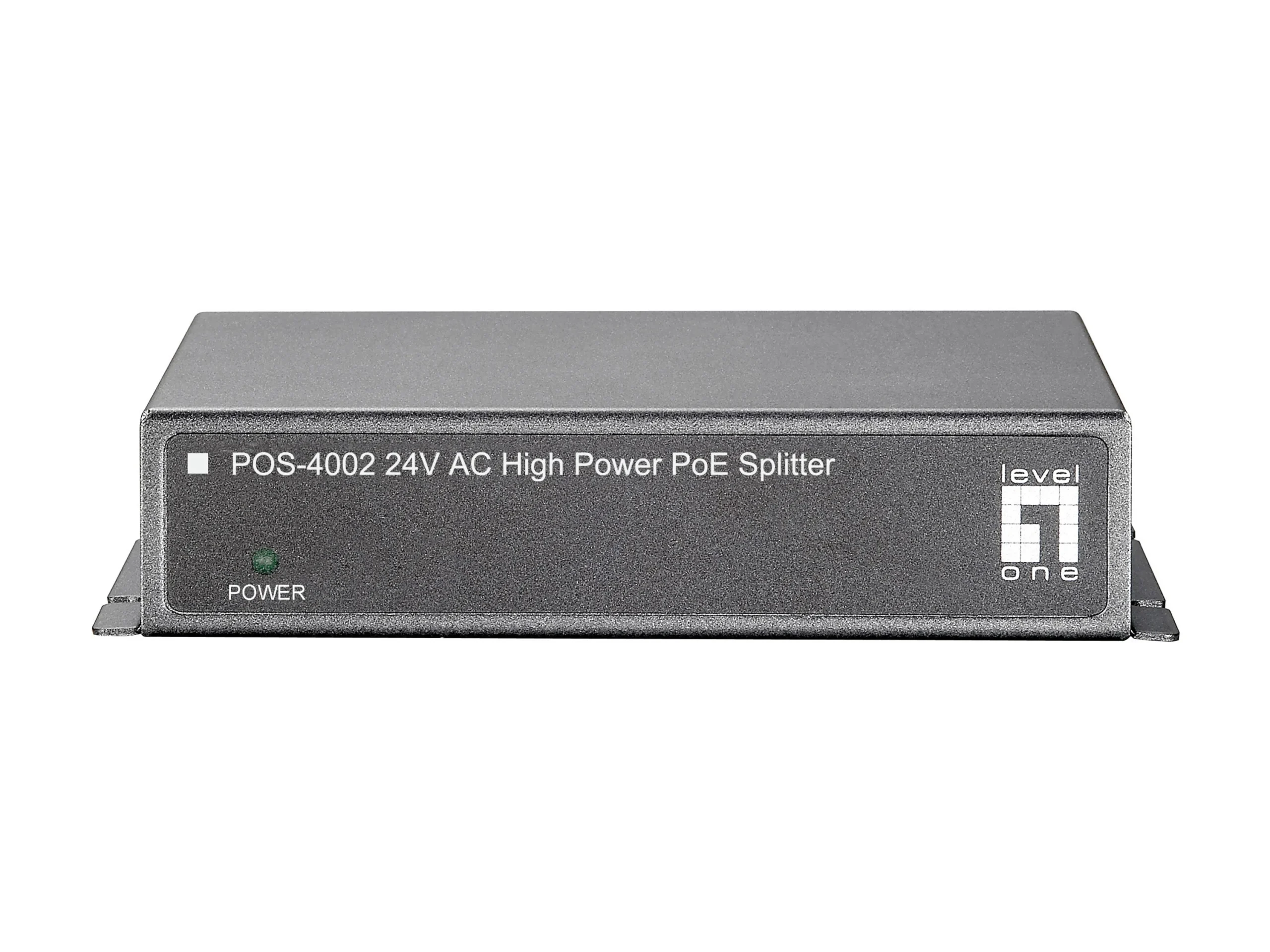 Fast Ethernet Hohe Leistung PoE Splitter, 24V AC-Ausgang – Bild 3