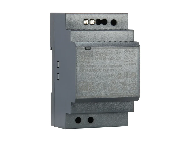 24V DC industriell Stromversorgung, 60W, DIN-Rail