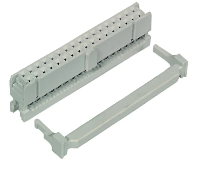 Pfostenverbinder 20pol. grau RM 2,54, E-WP 5461