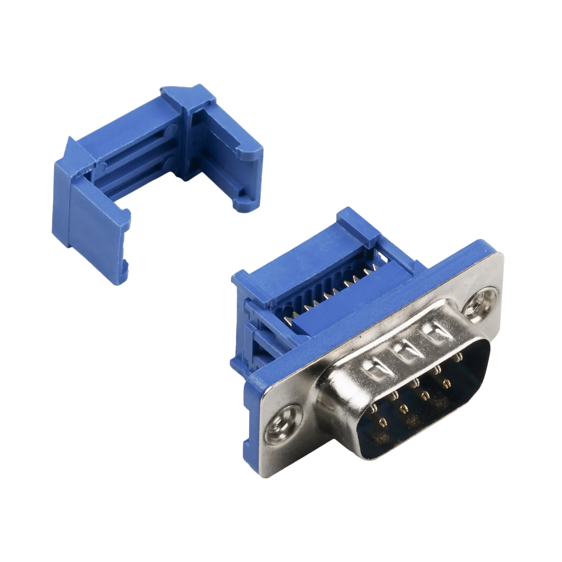 D-Sub Stecker 09pol. Schneid- Klemme, EDSF 09 LPIII/Z UNC – Bild 3