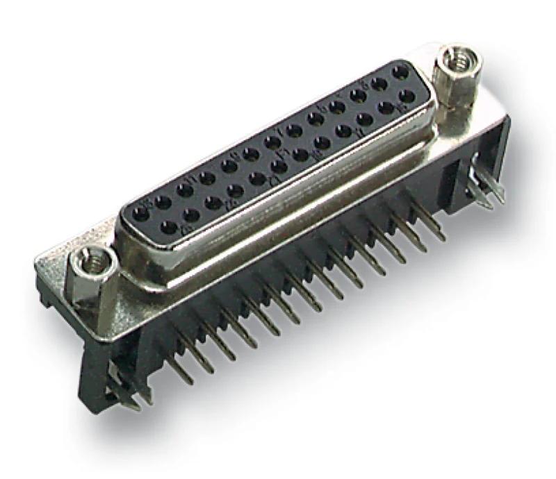 DSub Buchse 9.4 mm, 90° abgewinkelt, EURO, EDF 09 A/KG-T1