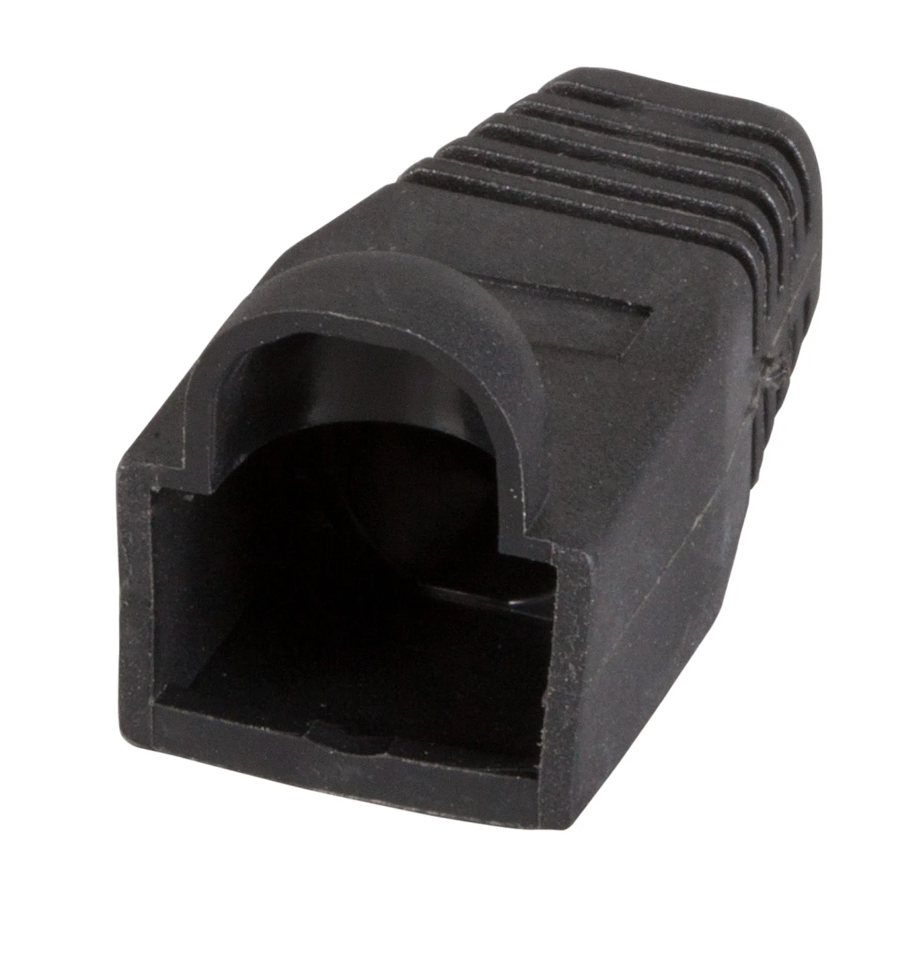 Knickschutztülle RJ45 blau, mit Rastnasenschutz, VPE 100