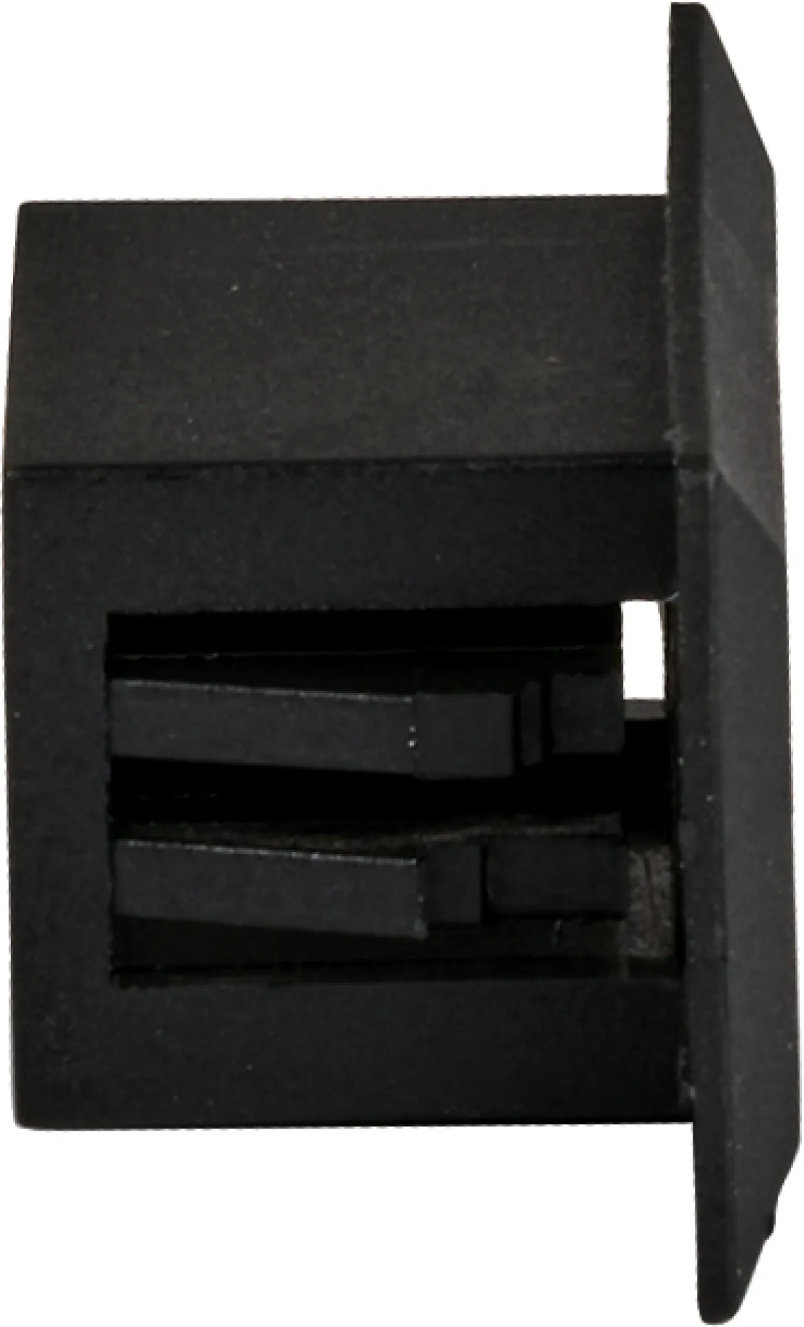 Blindstopfen Kunststoff schwarz für Bohrungen E2000®/SC simplex/LC duplex,VPE100 – Bild 2