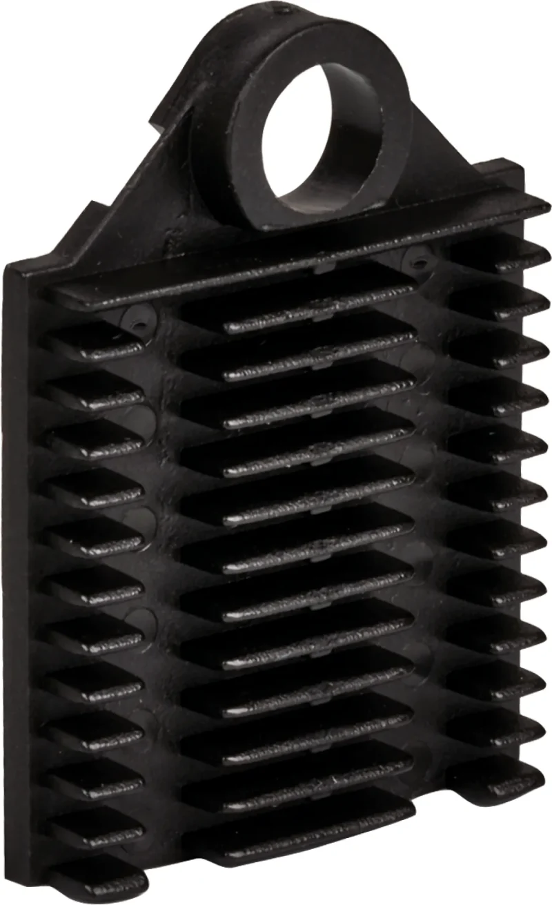 Spleißhalter für 12 x Crimpspleißschutz schwarz
