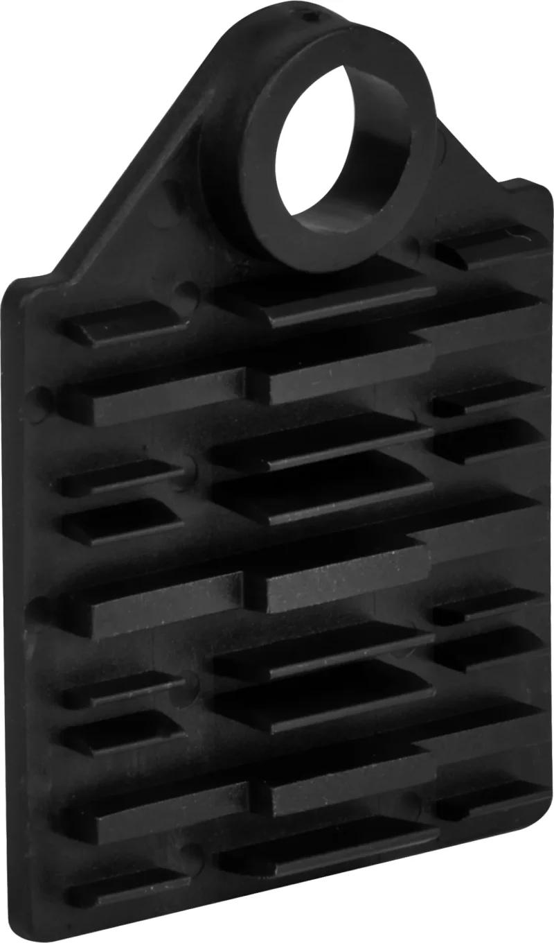 Spleißhalter für 6x Schrumpfspleißschutz schwarz