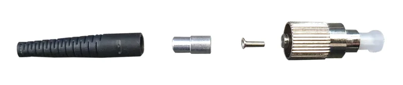 FC/PC-Stecker MM Keramik Knickschutz(rot)