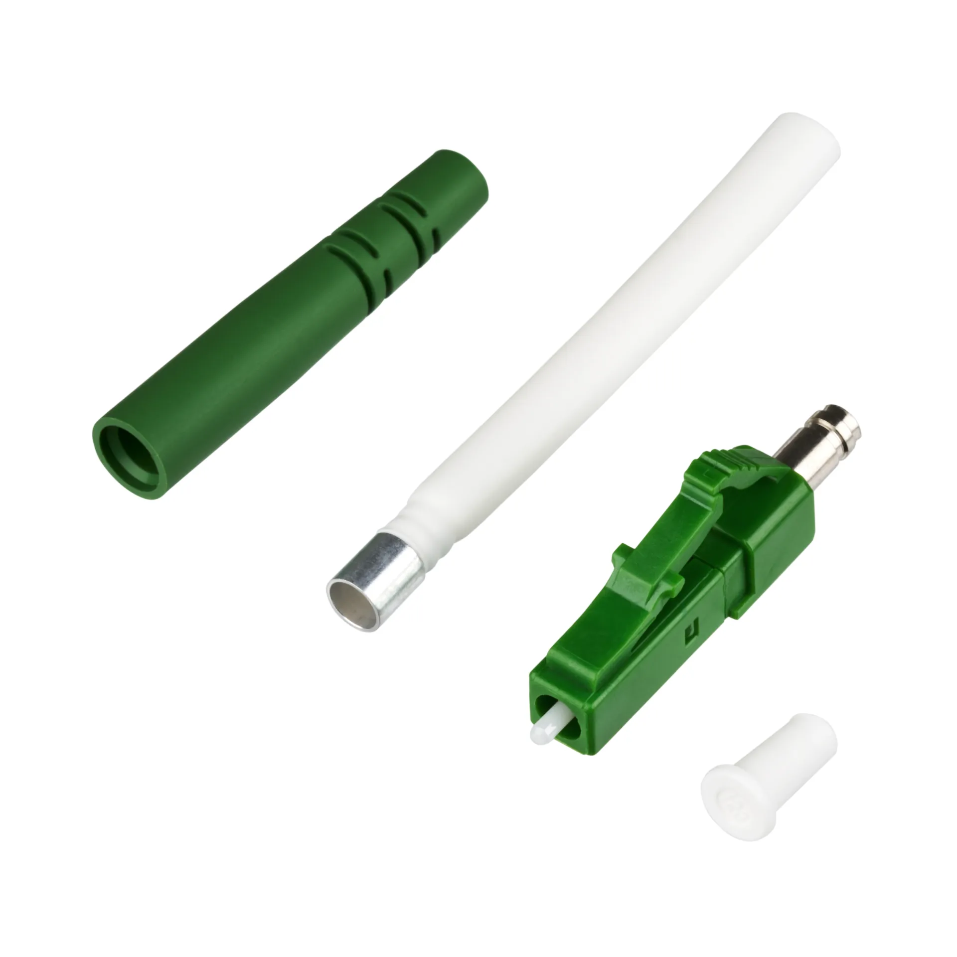 LC/APC Steckverbinder Simplex SM preangled 8° ferrule – Bild 3