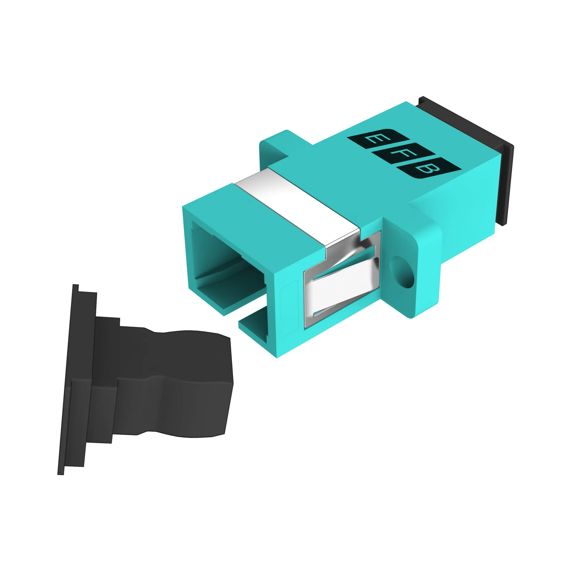 Kupplung SC Simplex OM3 aqua – Bild 3