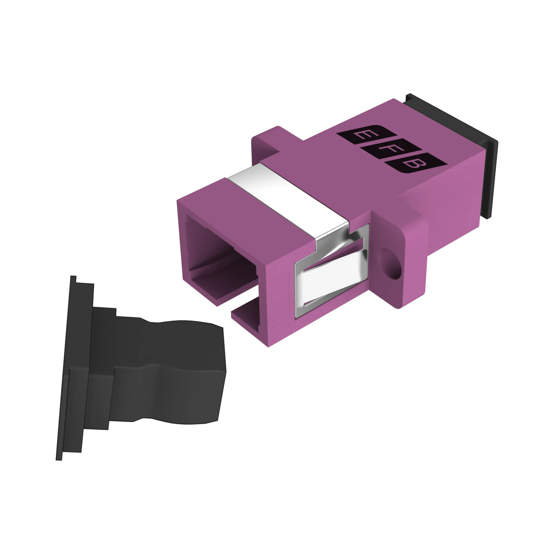 Kupplung SC Simplex OM4 erikaviolett – Bild 3
