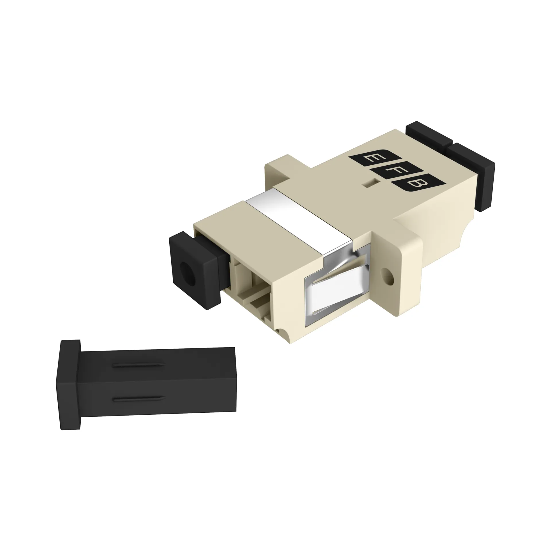 Kupplung LC Duplex OM1-2 beige – Bild 3