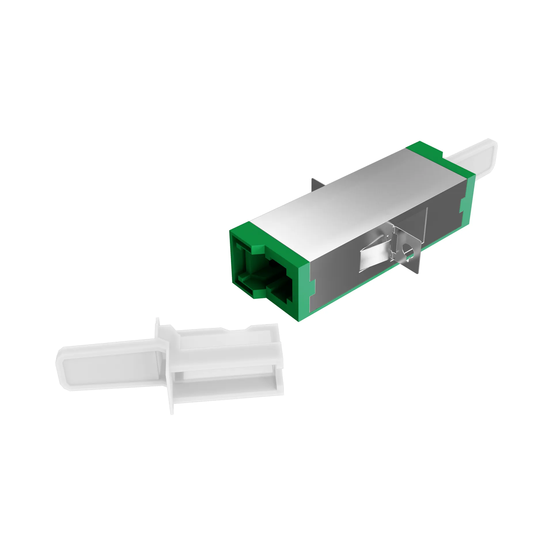 R&M Kupplung E2000®/APC Simplex OS2 grün Grade C – Bild 3