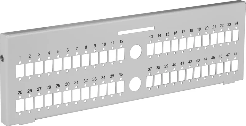Verteilerplatte 48 SC-Simplex für Wandverteiler 53604.1V2 (32cm )