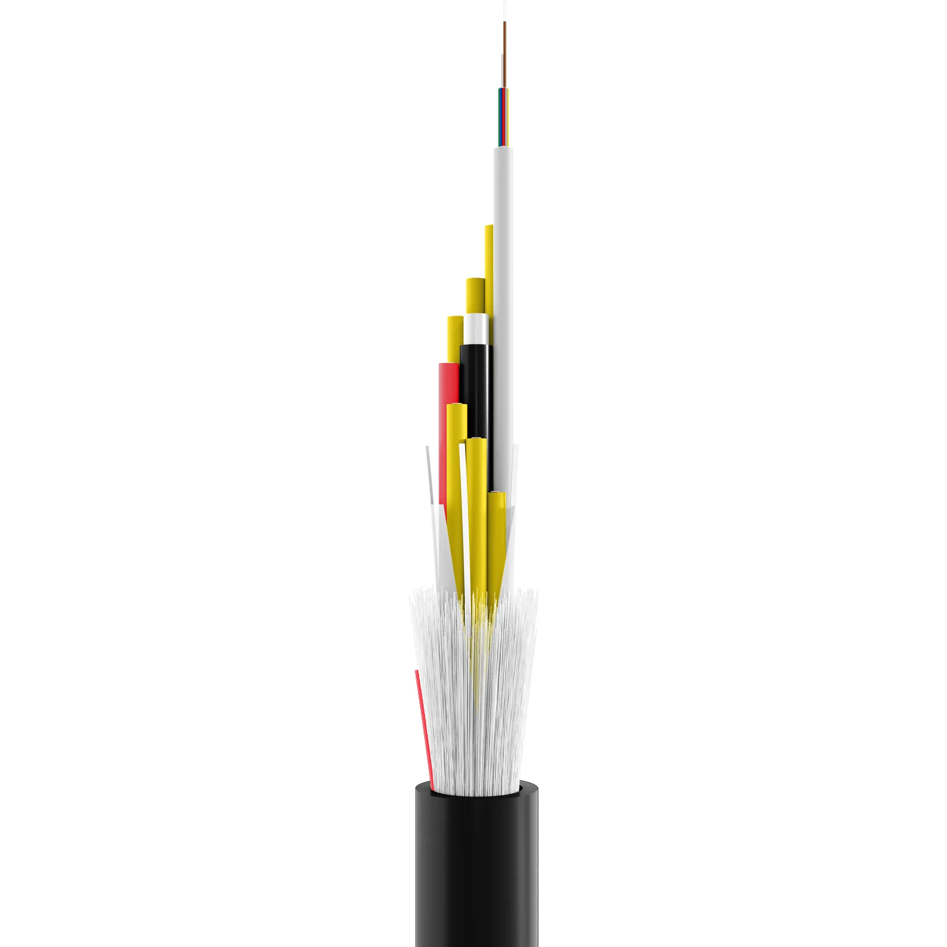 INFRALAN® U-DQ(ZN)BH OM5 48G (4x12) Eca 5000N LSZH schwarz 11,2mm – Bild 5