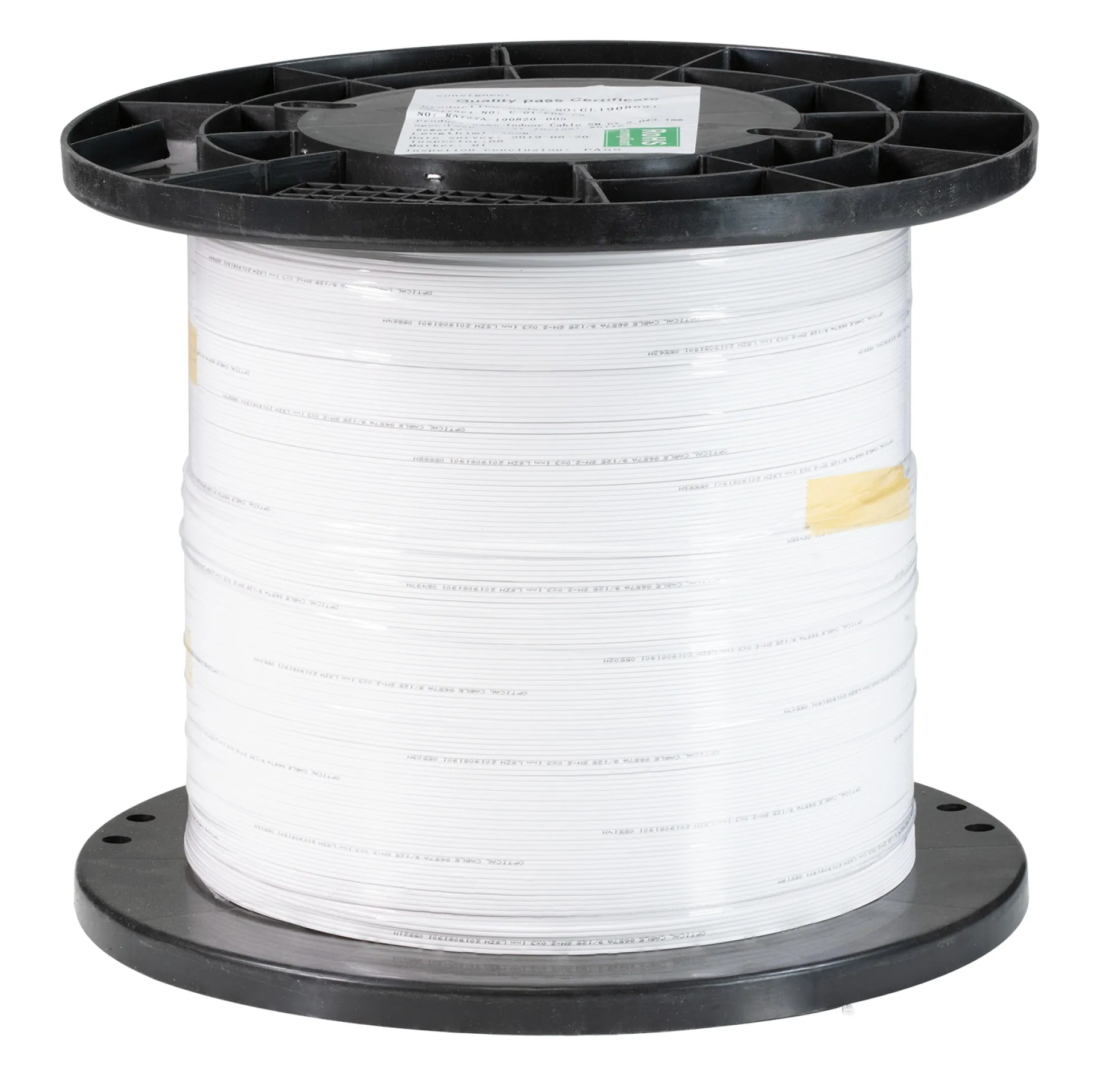 FTTH Micro-Dropkabel MDIC OS2 2E (1x2) 150N LSZH weiß 2,0x3,1mm G657A1 750m Box – Bild 3