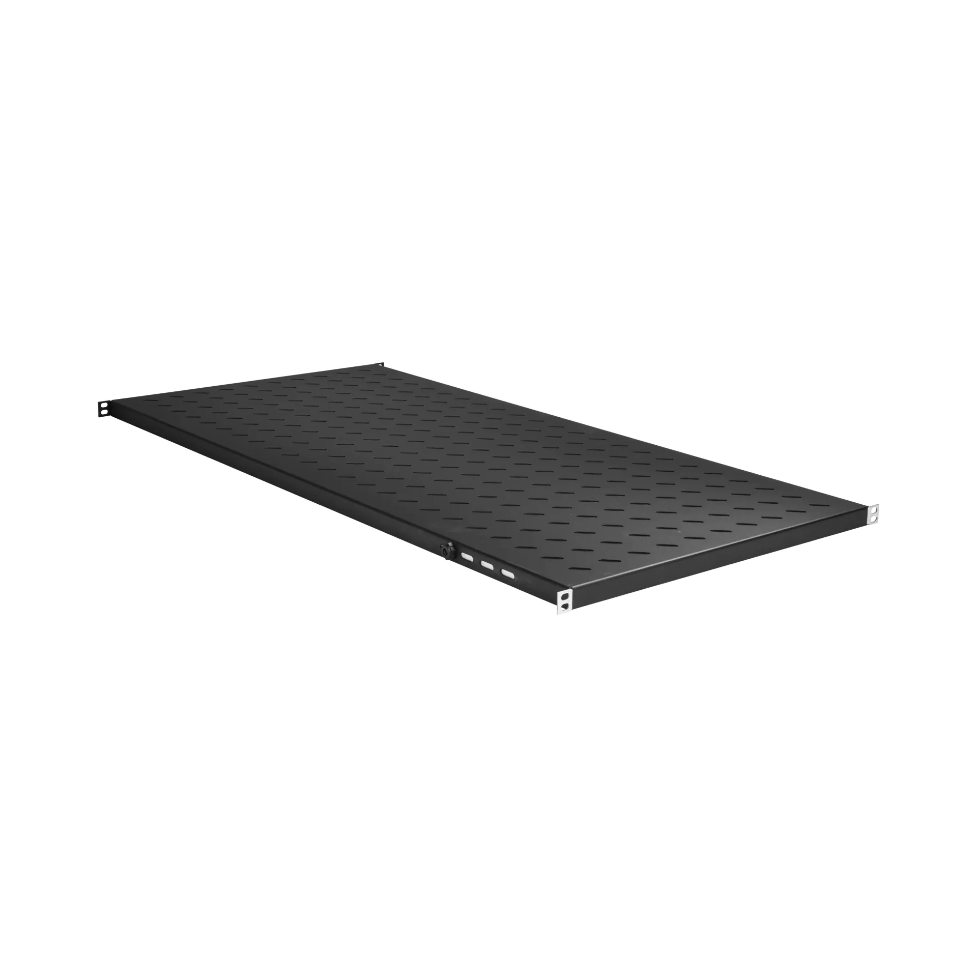 19" 0,5HE Fachboden, fest, ET 950..1050 mm, 70 kg, ST 1200, RAL9005 – Bild 2