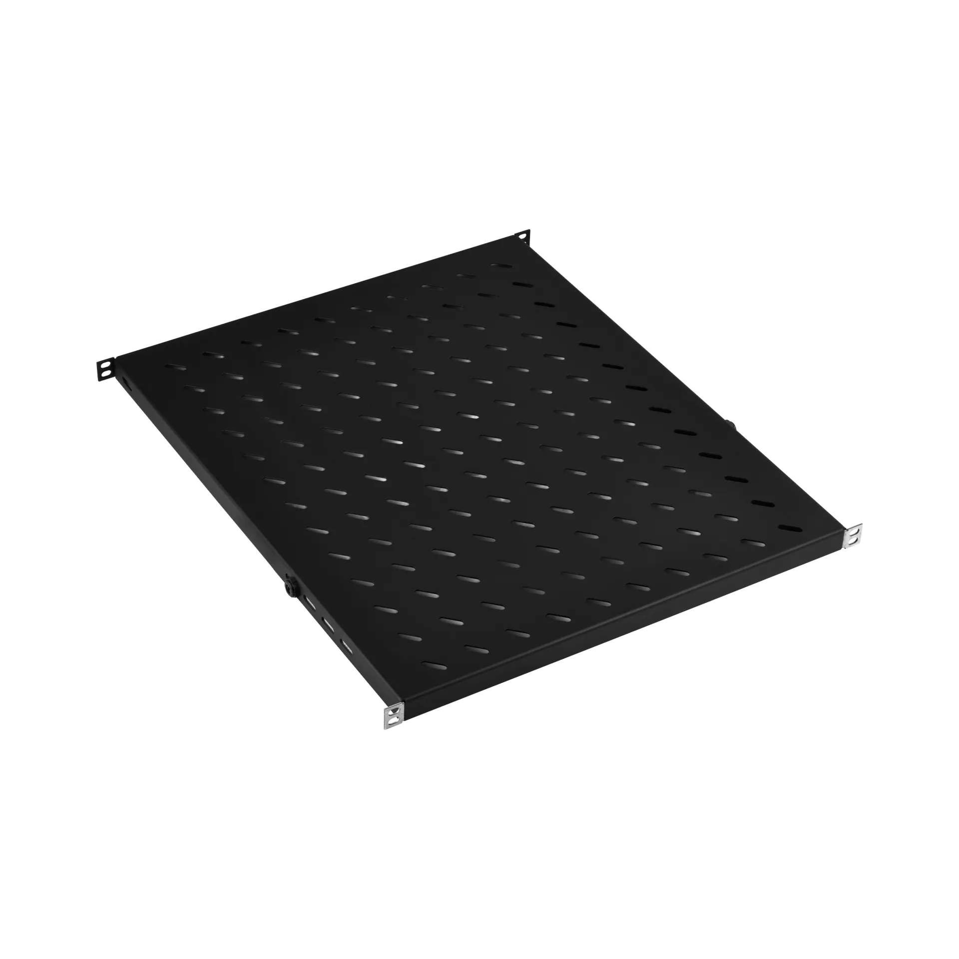 19" 0,5HE Fachboden, fest, ET 550..650 mm, 70 kg, ST 800, RAL9005 – Bild 4