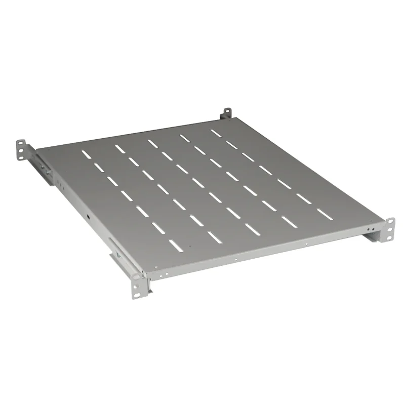 19″ 1HE Fachboden fest, ET 950..1050 mm, 120 kg, Schranktiefe 1200, RAL7035