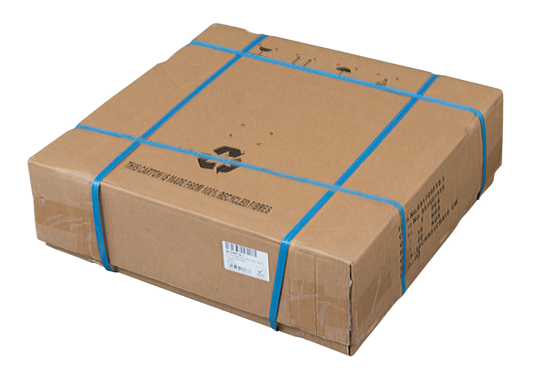 19" Wandgehäuse Flat Pack 21HE, Tiefe 600 mm, RAL7035 – Bild 3