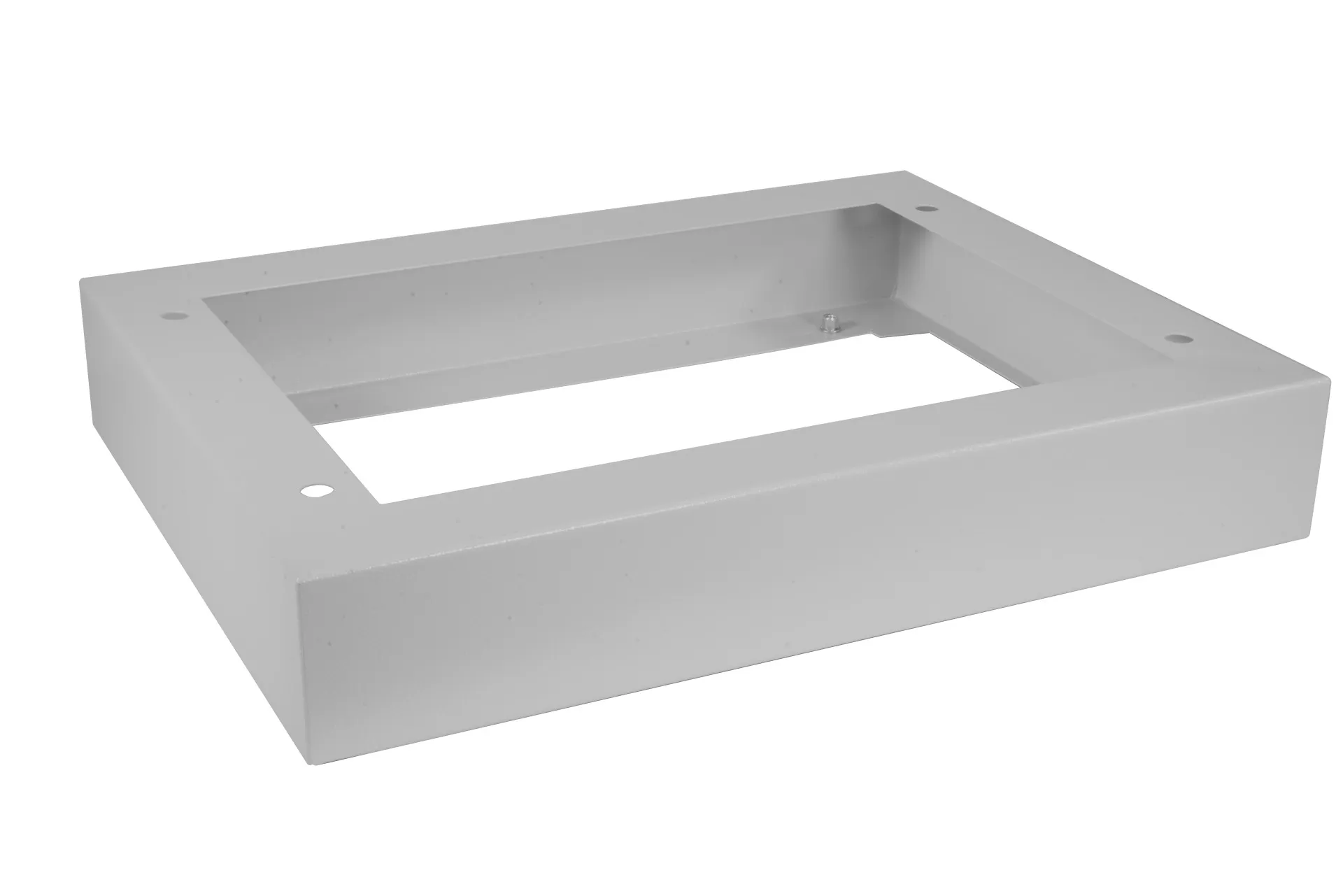 Sockel für 19" Wandgehäuse IP55, Tiefe 600 mm, RAL7035 – Bild 2