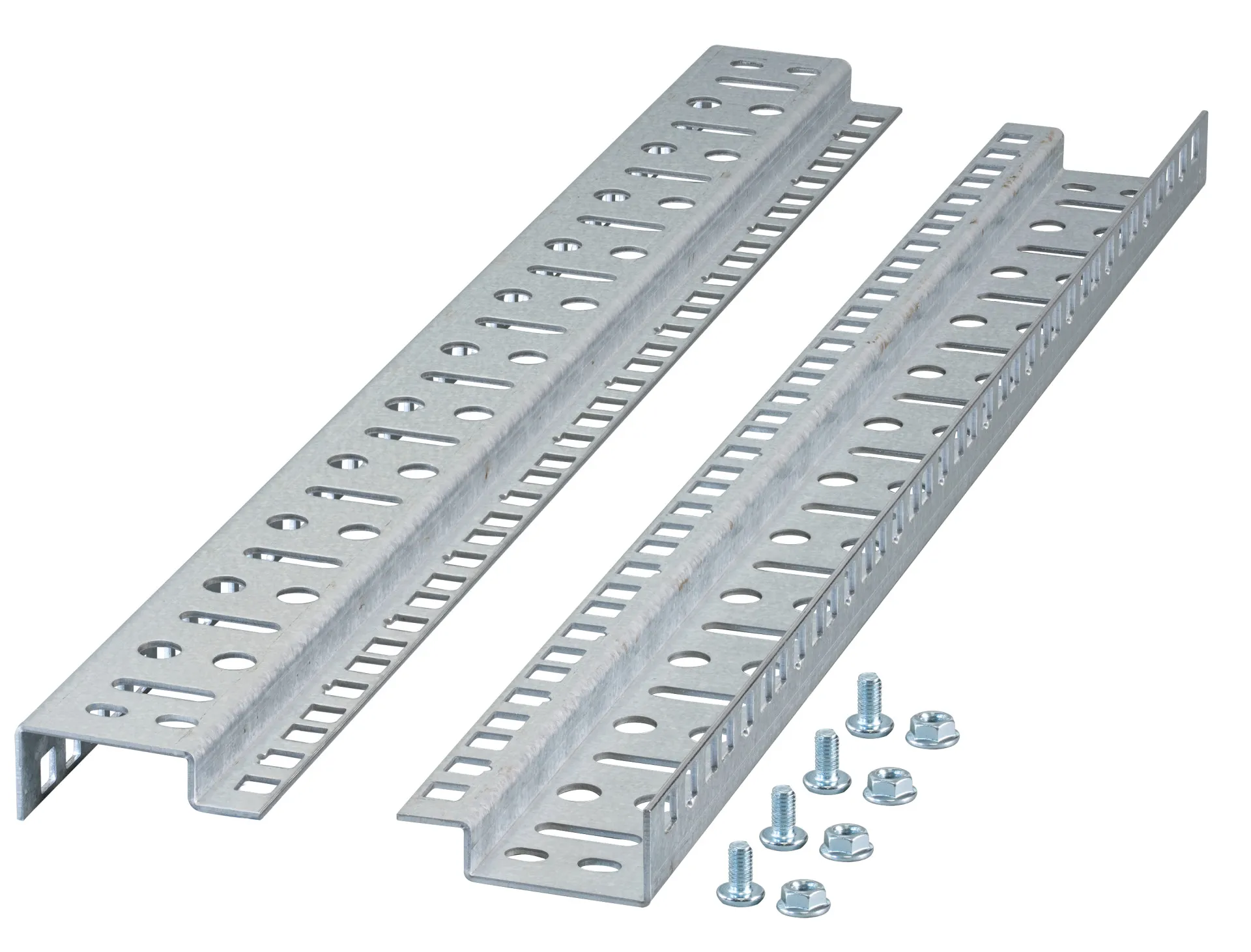 19" Montageschienen 4HE für Wandgehäuse 1-tlg./2-tlg., Set 2 Stück